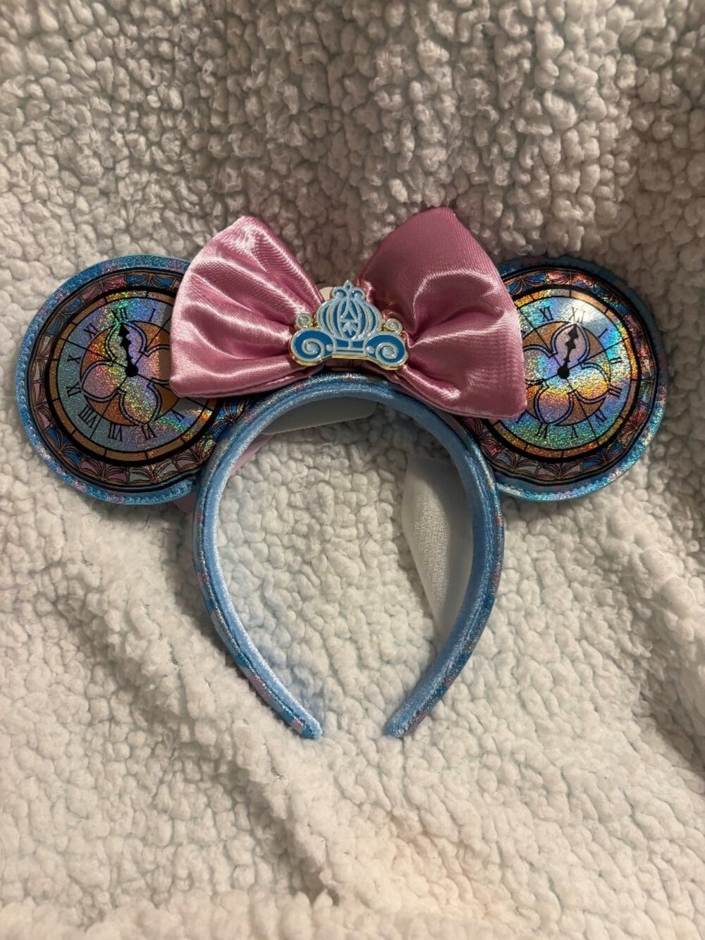 Disney Loungefly Stained Glass Cinderella Ears - NWT